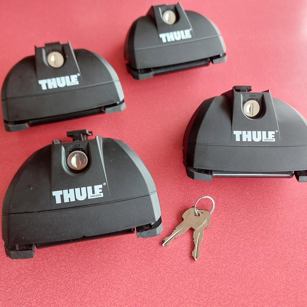 Thule dakdragers voeten, Auto diversen, Dakdragers, Ophalen