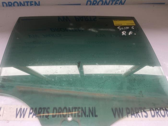 Vitre portière 4portes arrière droite d'un Volkswagen Golf, Volkswagen, -, 3 mois de garantie, Utilisé