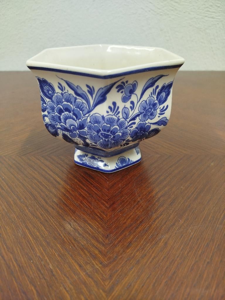 Delfts blauwe cache-pot 601, Ophalen of Verzenden