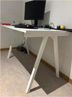 Bureau/table blanc TROTTEN IKEA, Enlèvement, Comme neuf