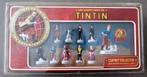 Coffret collector Tintin 10 fèves en porcelaine+1géante-2011, Collections, Enlèvement ou Envoi