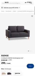 2 persoons zetel, Maison & Meubles, Enlèvement, Comme neuf, Bois