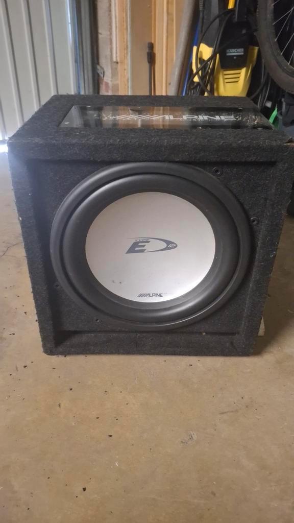 Alpine caisson sub ampli, Autos : Divers, Haut-parleurs voiture, Utilisé, Enlèvement