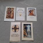 5 Communieprentjes Brugge., Collections, Religion, Enlèvement ou Envoi