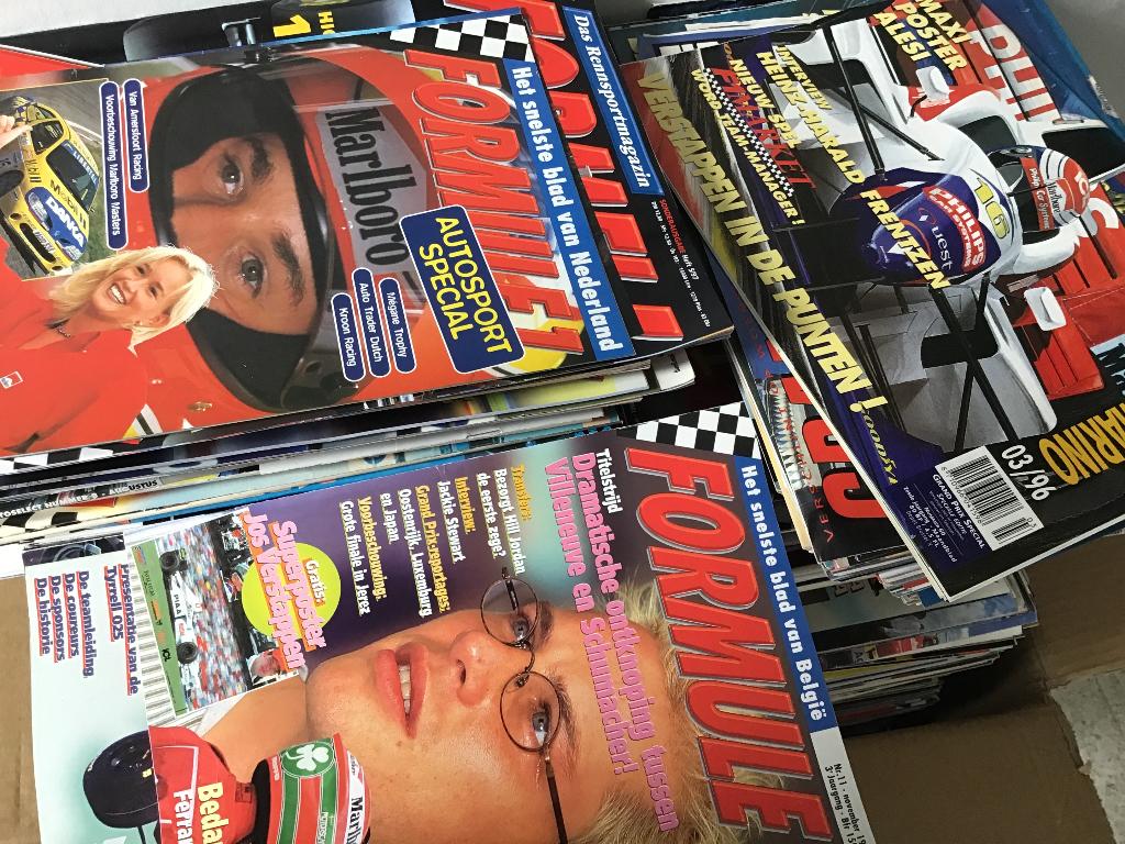 Tijdschriften formule1, Livres, Autos | Livres, Enlèvement, Utilisé, Général