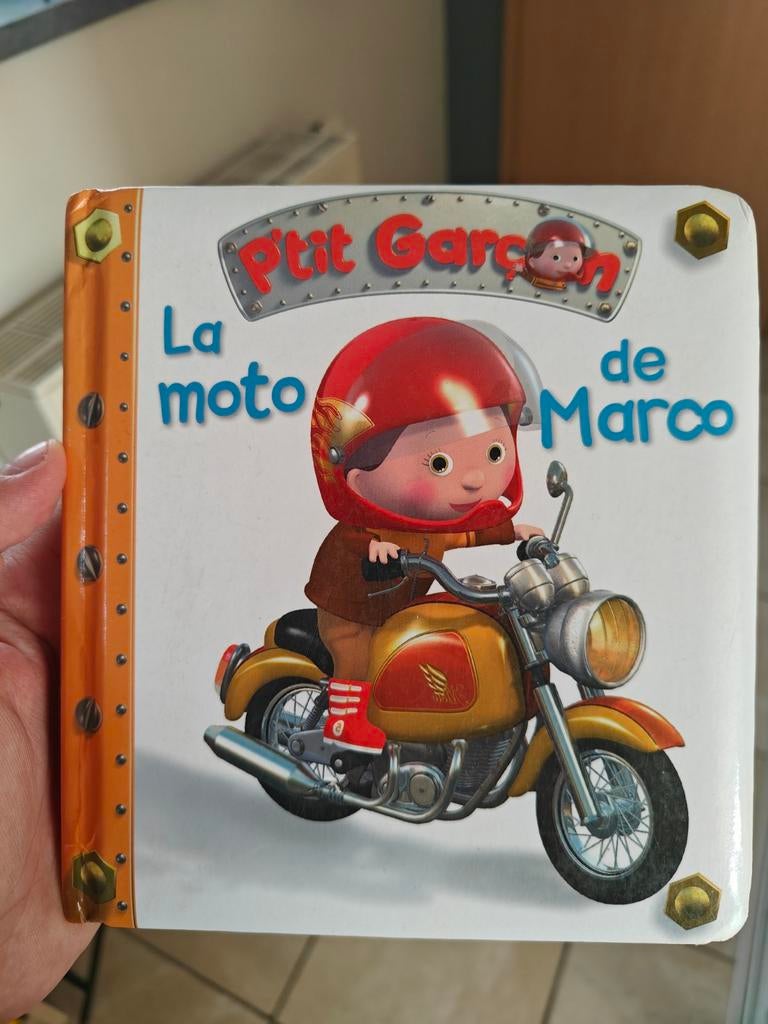 Livre P'tit garçon La Moto de Marco, Enlèvement ou Envoi