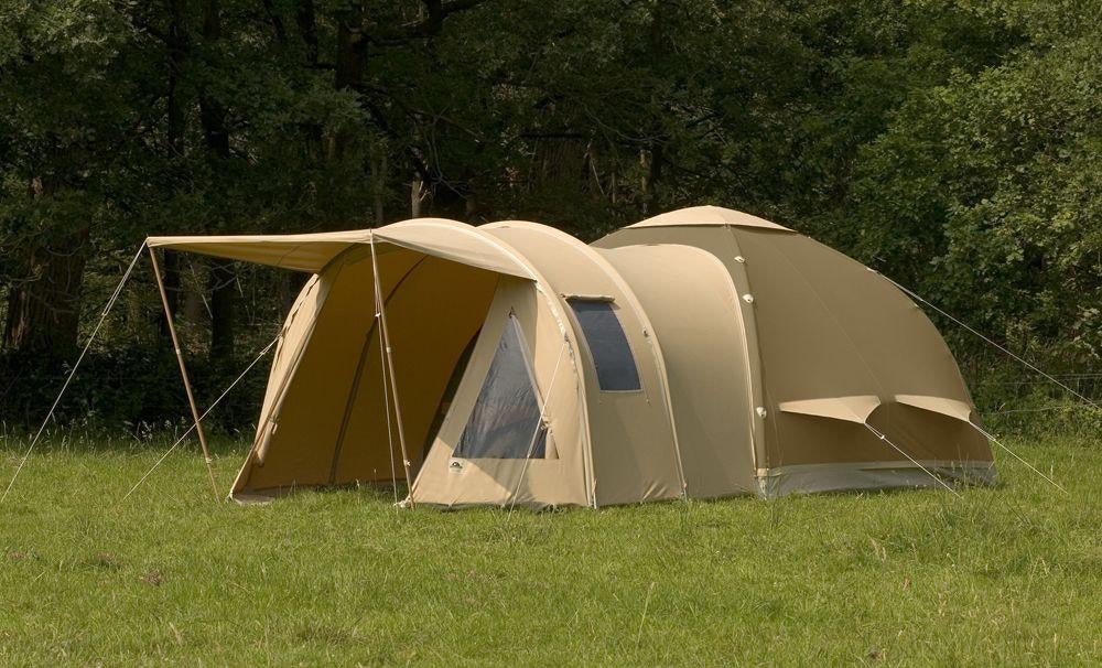 Karsten tent 3,5x3,5m opblaasbaar met alles erop en eraan., Caravans en Kamperen, Tenten, Ophalen