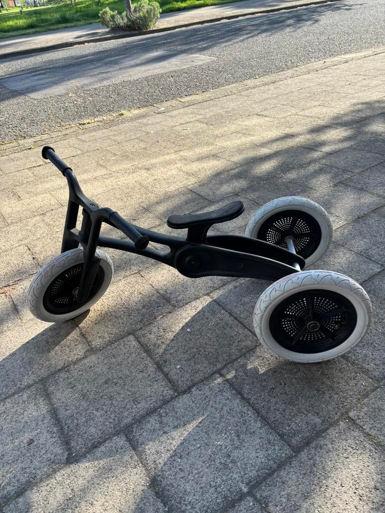 Loopfiets wishbone, Ophalen