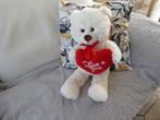 NIEUW - I Love You ijsbeer knuffel - 50cm, Ophalen of Verzenden, Nieuw, Beer
