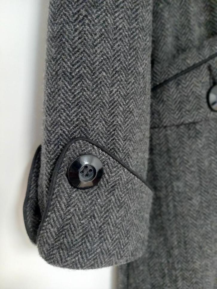 Damesmantel, Kleding | Dames, Jassen | Winter, Zo goed als nieuw, Maat 38/40 (M), Grijs, Ophalen