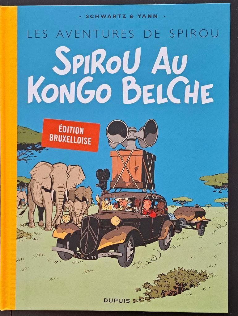 Spirou au Kongo Belche - en dialecte bruxellois, Livres, BD, Neuf, Une BD, Enlèvement ou Envoi