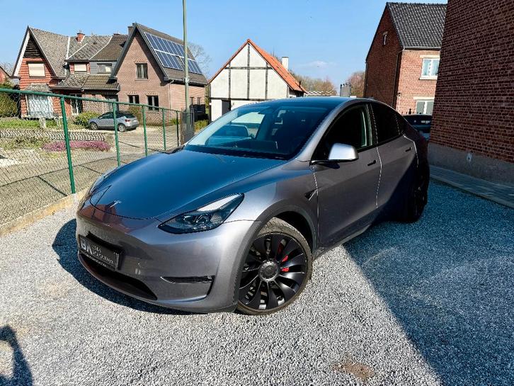 Tesla Model Y AWD Performance | Pano | Autopilot | 360!, Auto's, Tesla, Bedrijf, Te koop, Model Y, 360° camera, 4x4, ABS, Achteruitrijcamera