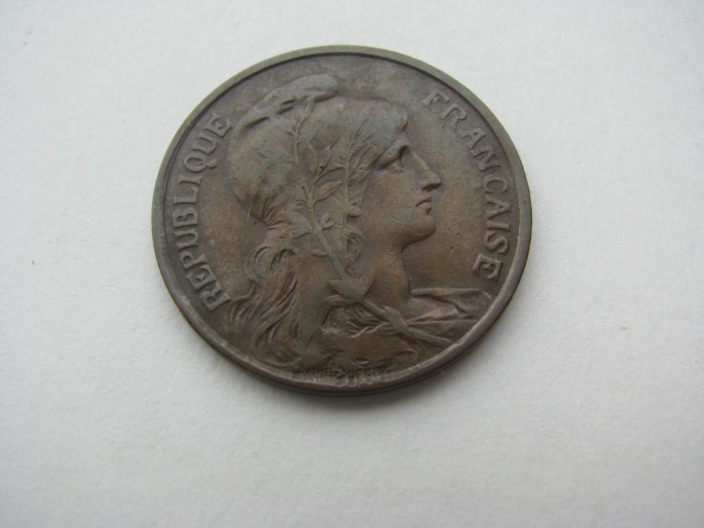 5 c Daniel-Dupuis 1912, Envoi, France