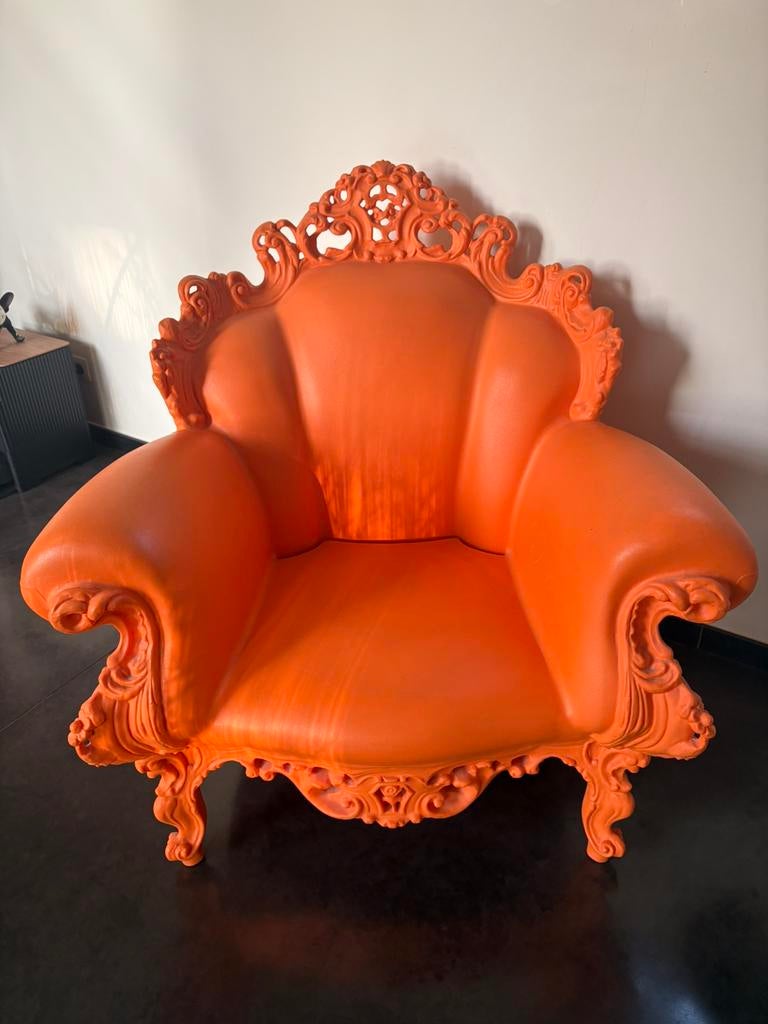Fauteuil PROUST orange , acheté en 2011- 2012, Ophalen