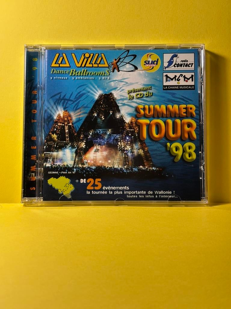 La villa summer tour ‘98, CD & DVD, Envoi
