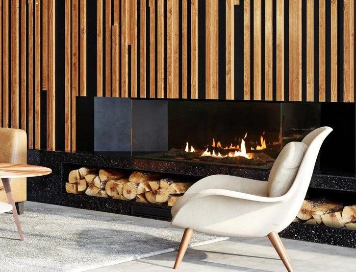 Planika Bio-Ethanol Doorkijkhaard type Panorama 1200, Doe-het-zelf en Bouw, Verwarming en Radiatoren, Nieuw, Kachel, Ophalen of Verzenden