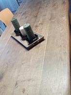 Massief eikenhouten boerentafel, Ophalen