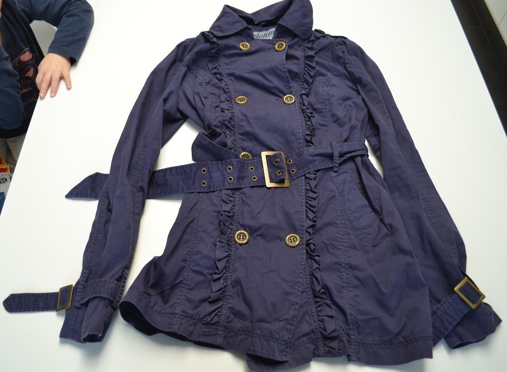 Jas Madonna, Kleding | Dames, Ophalen of Verzenden, Gedragen, Maat 36 (S), Paars