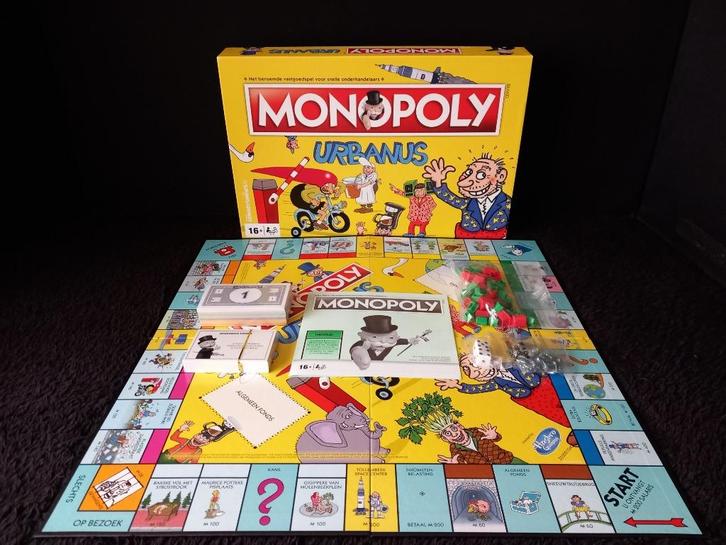 STOPZETTING VERZAMELING Monopoly Urbanus NIEUW, Hobby en Vrije tijd, Gezelschapsspellen | Bordspellen, Nieuw, Ophalen of Verzenden