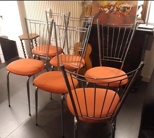 Volledig gerestaureerde Souderop bistro stoeltjes, Antiek en Kunst, Antiek | Meubels | Stoelen en Sofa's, Ophalen