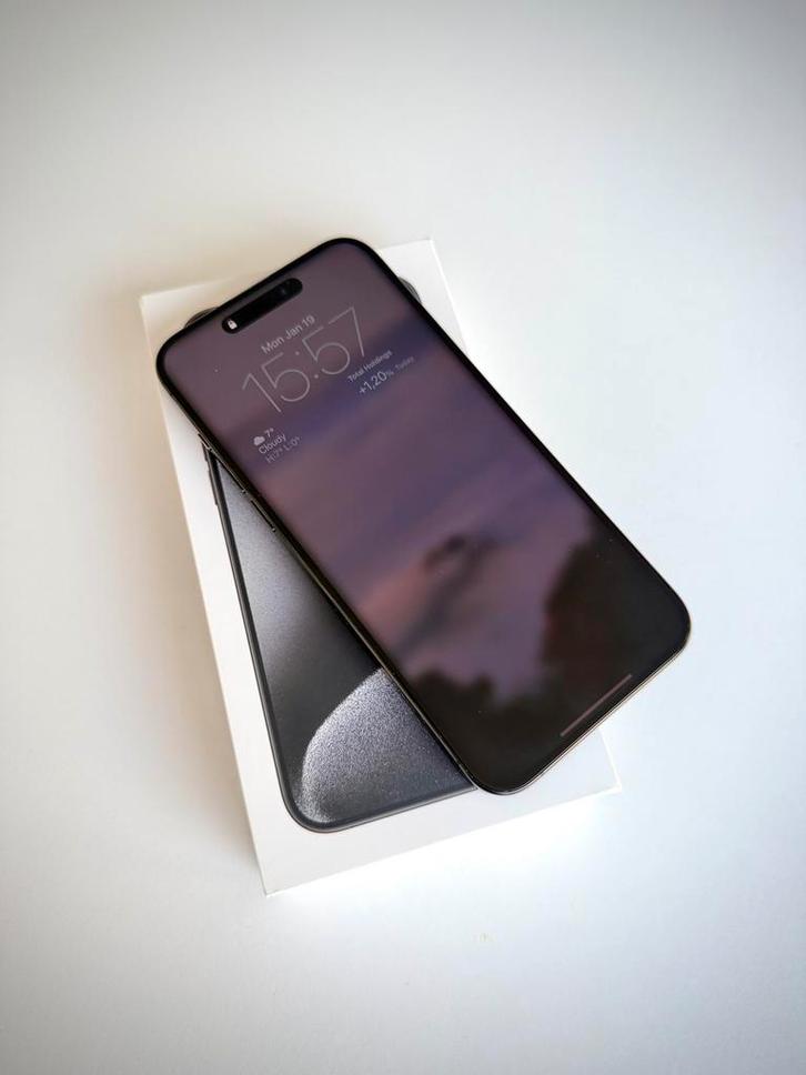 Iphone 15 Pro Max 256GB, Telecommunicatie, Mobiele telefoons | Apple iPhone, Zo goed als nieuw, iPhone 15, Ophalen