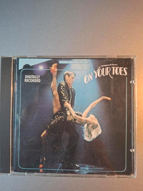 Cd. On your toes. (Original Broadway Cast)., Cd's en Dvd's, Cd's | Filmmuziek en Soundtracks, Zo goed als nieuw, Ophalen of Verzenden