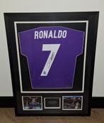 Ingelijst, gesigneerd Real Madrid shirt door Ronaldo COA, Verzamelen, Ophalen of Verzenden, Nieuw, Shirt