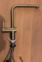 Franke keukenkraan goud met uittrekbare sproeikop, Huis en Inrichting, Ophalen, Gebruikt, Overige kleuren, 200 cm of meer
