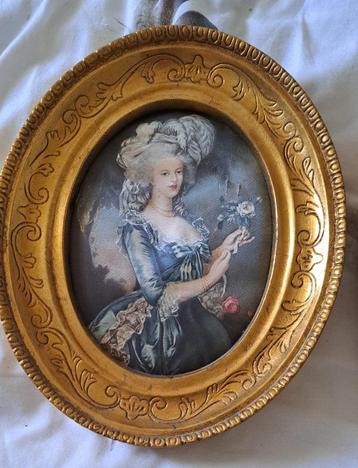 Miniatuurportret van Marie-Antoinette