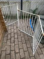 Plooibaar ijzeren hekje, Ophalen, Gebruikt