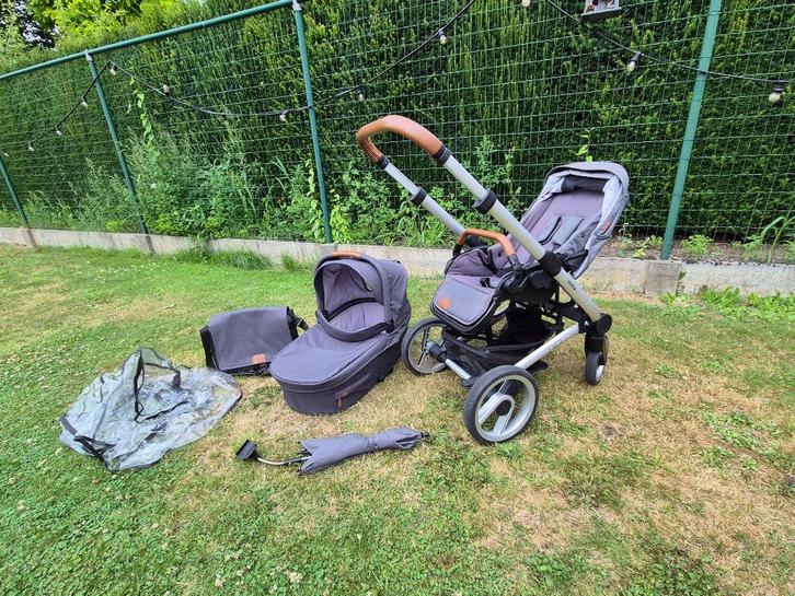 Complete buggy Mutsy Nio, Kinderen en Baby's, Kinderwagens en Combinaties, Gebruikt, Combiwagen, Mutsy, Met reiswieg, Verstelbare duwstang