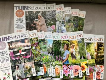 Tuinseizoen verschillende jaargangen beschikbaar voor biedingen