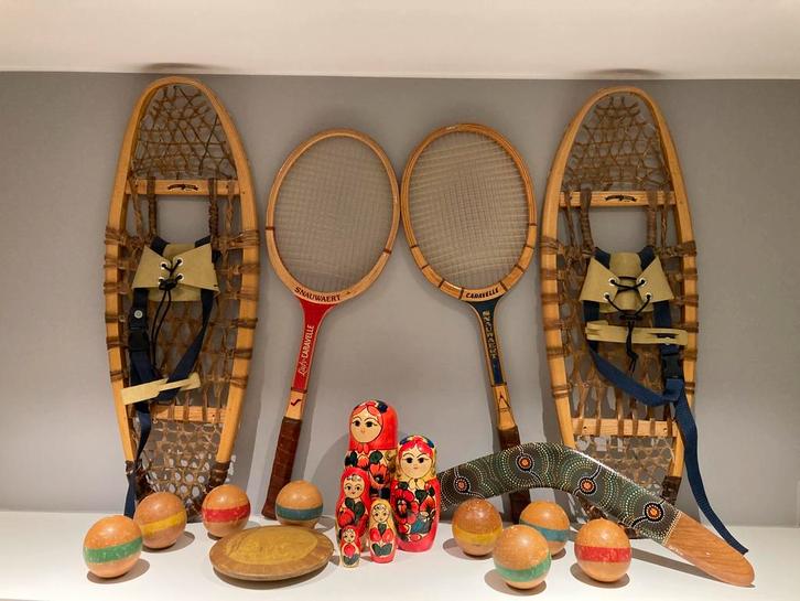 HOUTEN voorwerpen VINTAGE, Verzamelen, Overige Verzamelen, Ophalen of Verzenden
