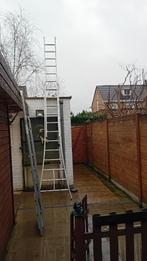 aluminium lader, Doe-het-zelf en Bouw, Ophalen of Verzenden, Gebruikt, Ladder, 4 meter of meer