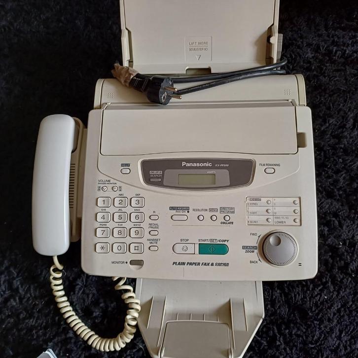 téléphone-fax- télécopieur panasonic, Telecommunicatie, Faxen, Gebruikt, Fax-Telefoon combi, Ophalen of Verzenden