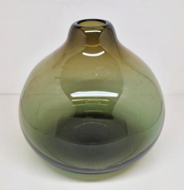 Groene druppelvaas Claude Morin Dieulefit, Frankrijk 1970. beschikbaar voor biedingen