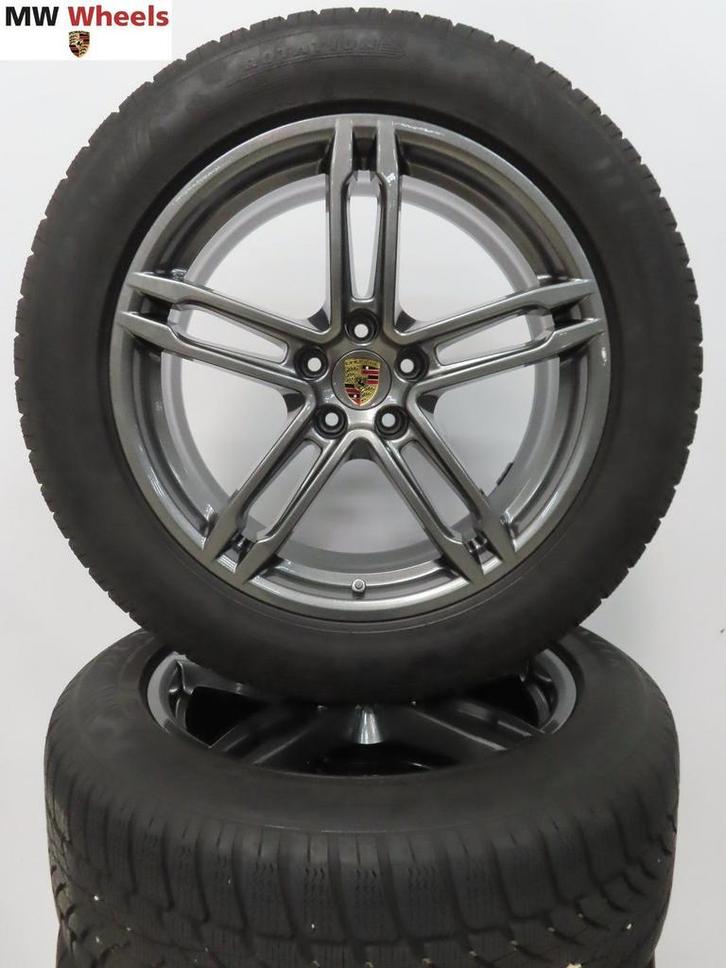 Porsche 19 inch Origineel Macan velgen met winterbanden, Auto-onderdelen, Banden en Velgen, Banden en Velgen, Winterbanden, 19 inch