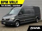 MAN TGE 35 2.0 L4H3 3.180 180PK Automaat Nieuw Model Led Air, Auto's, Zwart, 4 cilinders, Leder, Bedrijf