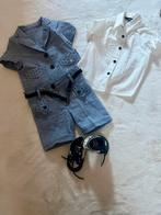 kostuum, t shirt, kort broek en schoenen, Kleding | Heren, Heren-kledingpakketten, Ophalen, Zo goed als nieuw