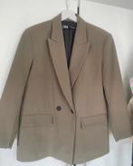 Khaki oversized Zara blazer, Kleding | Dames, Jasjes, Kostuums en Pakken, Ophalen, Maat 36 (S)