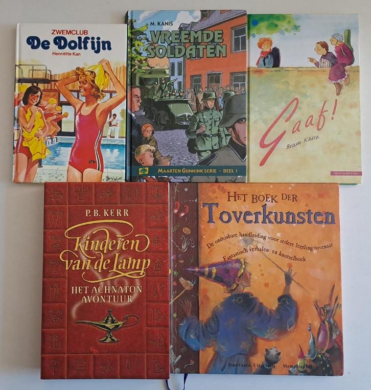 Boeken Kinderen 10-12 jaar (2), Boeken, Kinderboeken | Jeugd | 10 tot 12 jaar, Gelezen, Ophalen of Verzenden