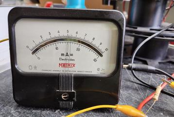 Paneel meter stroommeting voor Metrix buizentester U60 beschikbaar voor biedingen