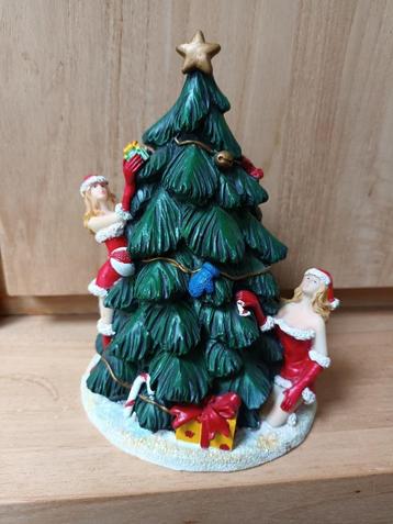 Spaarpot, spaarpotje, in kerstboom figuur -kerst decoratie ,