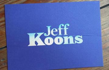 carton d'invitation Jeff Koons Almine Rech Bruxelles 2012, Enlèvement ou Envoi