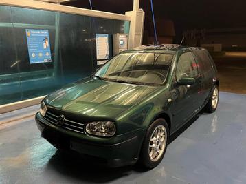 Golf 4 1,6 Bezine  start rijd top, Autos, Achat, Noir, 2 portes, Berline