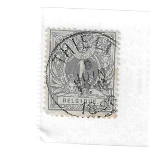 Postzegel Tielt, Timbres & Monnaies, Timbres | Europe | Belgique, Affranchi, Timbre-poste, Autre, Avec timbre, Enlèvement ou Envoi
