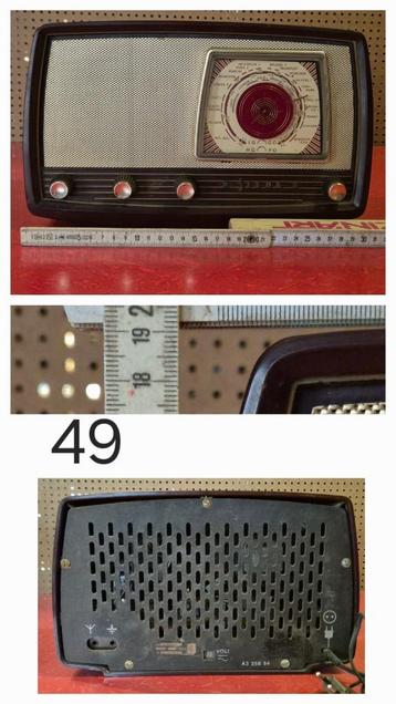 Retro/oude radio’s beschikbaar voor biedingen