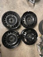 4 jantes tôles 16p Opel, Ophalen of Verzenden, Velg(en)