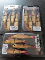 3 verpakkingen SAVAGE GEAR kunstaas. Soft. NIEUW, Ophalen of Verzenden, Nieuw