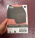 2x boxershort menstratie van het merk her maat xl, Kleding | Dames, Ondergoed en Lingerie, Ophalen, Zwart, Broekje of Short